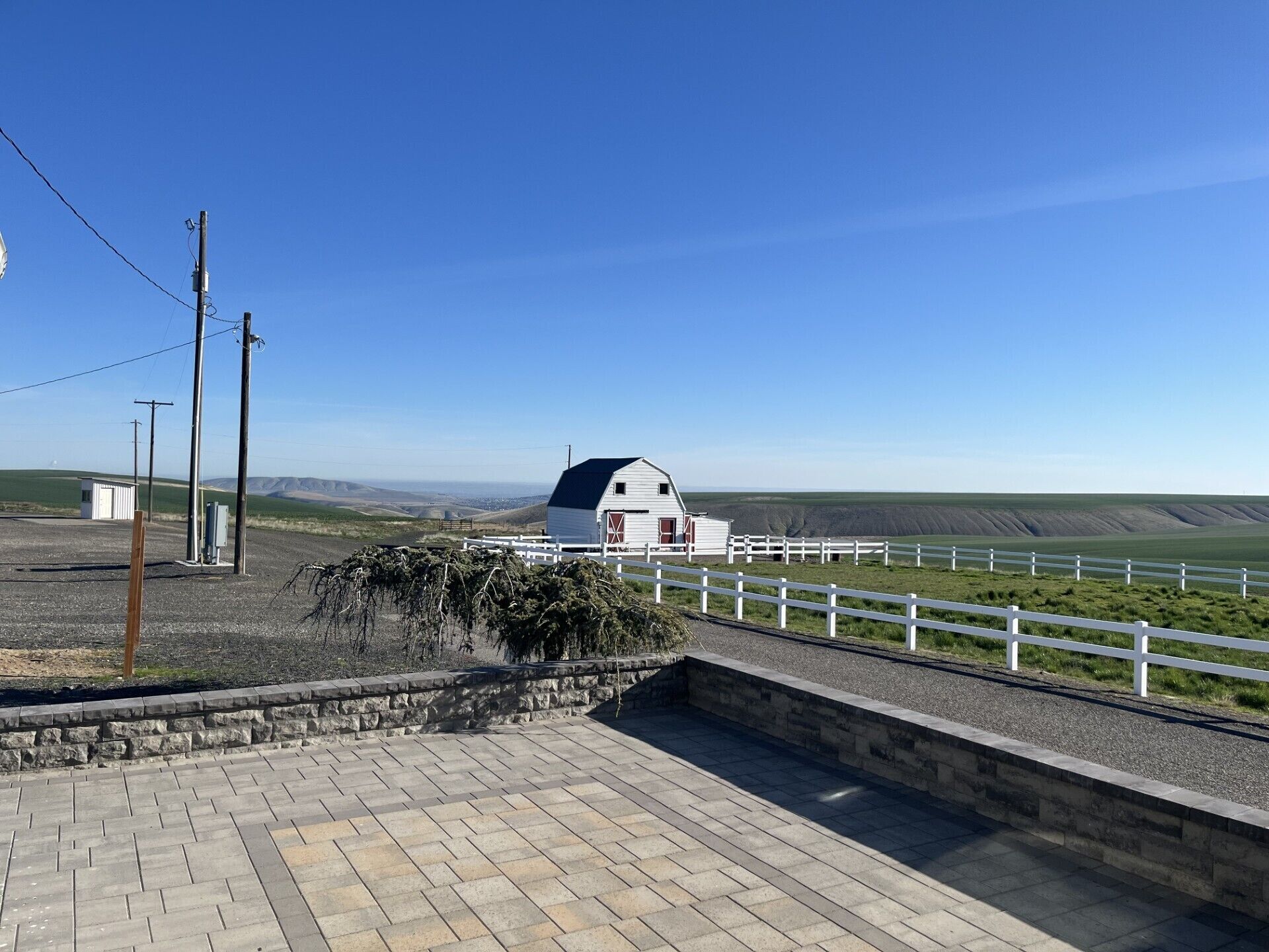 Enceinte de l’hébergement