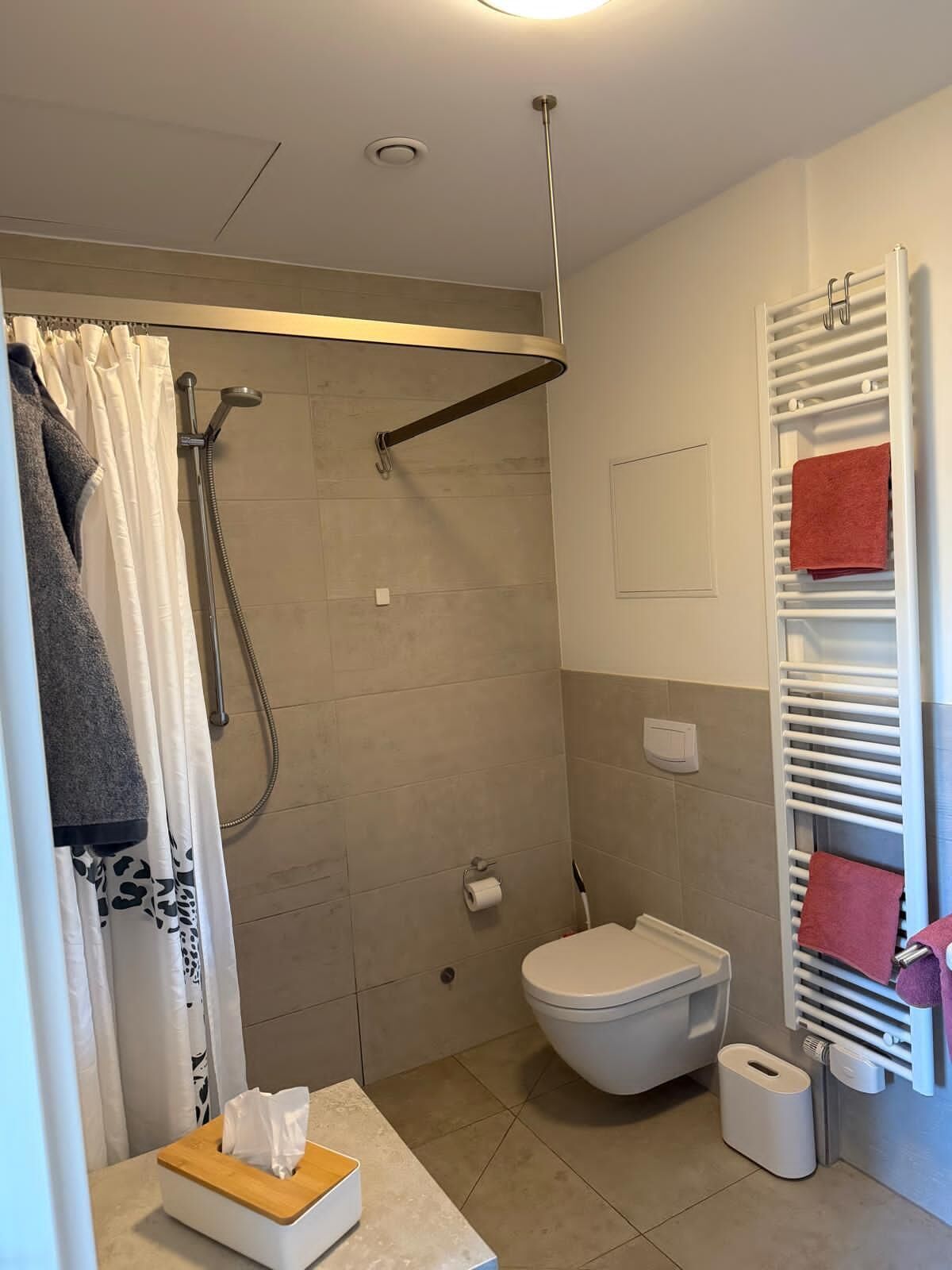 Handdoeken, zeep, toiletpapier