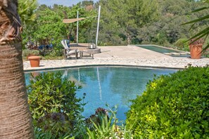 Pool - Holiday Home 'Pool House Du Clos Sainte Marie' with Sea View, Shared Pool and Wi-Fi (Roquefort-les-Pins)