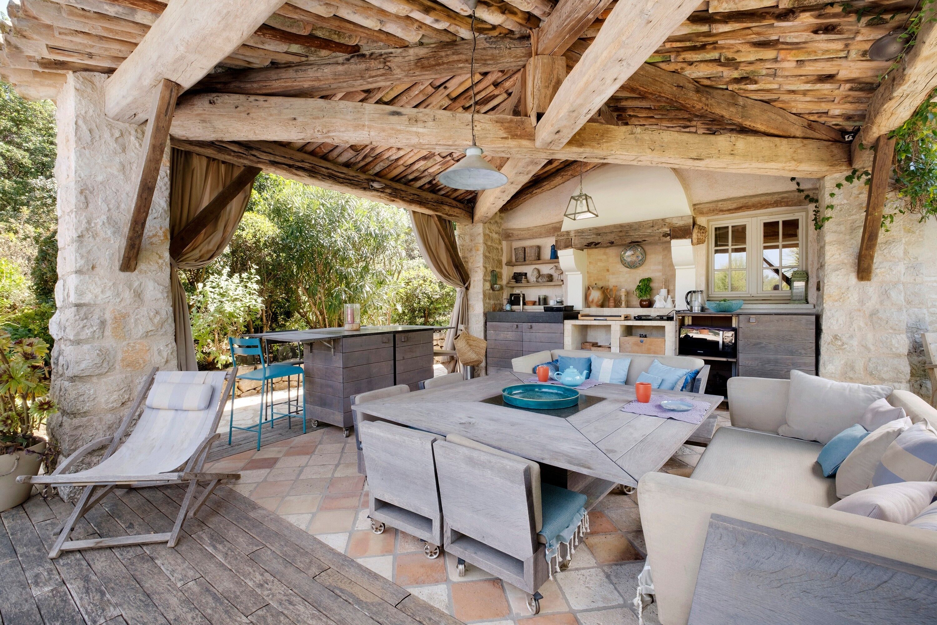 Opções para refeição ao ar livre