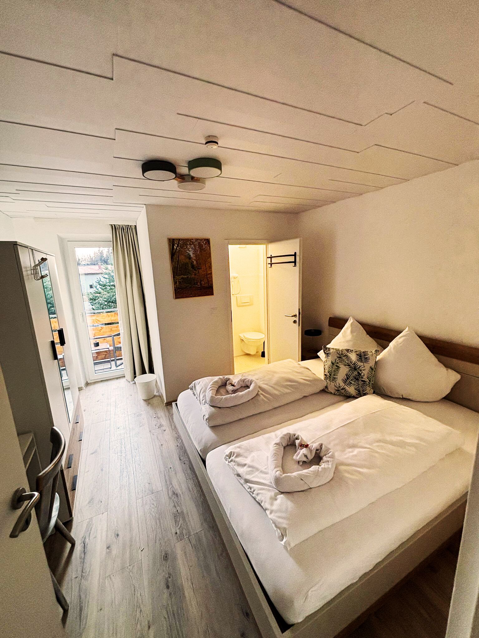 Chambre Double, balcon