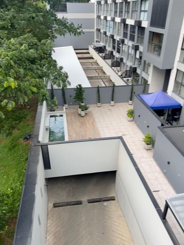 Enceinte de l’hébergement