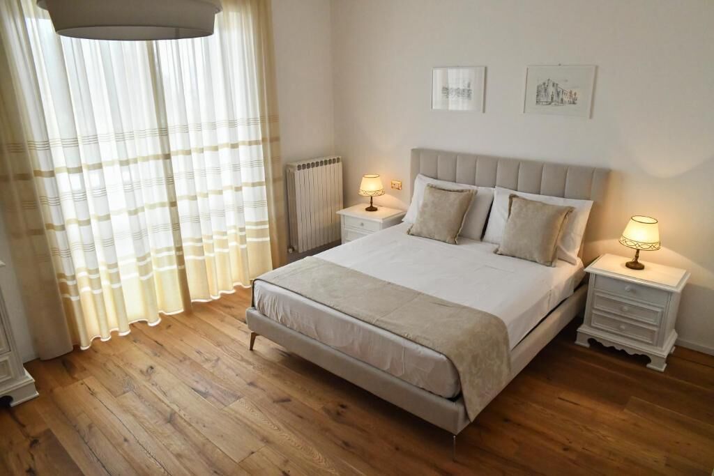 Comfort-værelse til 4 personer - balkon - udsigt til have