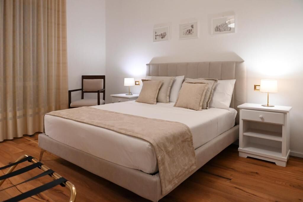 Superior-dobbeltværelse - balkon - udsigt til have