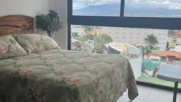 1 habitación, wifi y ropa de cama