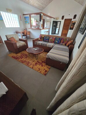 Living area - Villa escape close to the beach (Cap skirring)