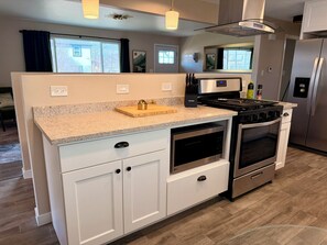 Private kitchen - ELEVATE your escape - MONTHY RENTAL- REMODELED Sloan Lake Area w game & fitness (Lakewood)