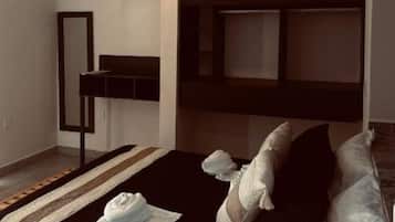 Habitación doble, balcón, vista a la playa | Wifi gratis