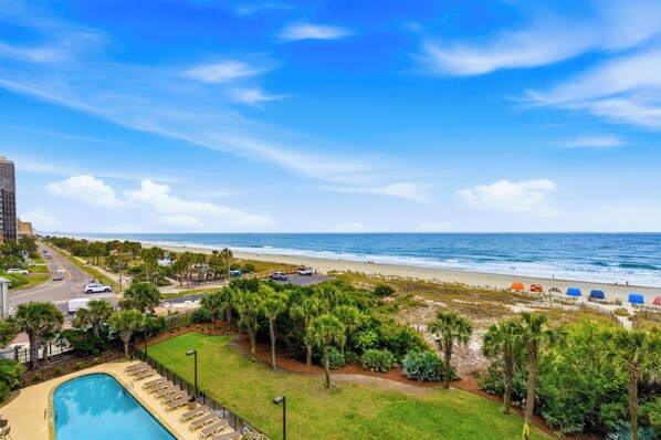 Pool - South Wind 505 - Oceanfront Condo with Onsite Community Pool! (Myrtle Beach)