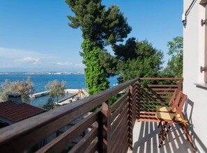 Apartment (Three bedroom apartment first floor) | Balcony - Kokolo Beach Apartments (Preko)