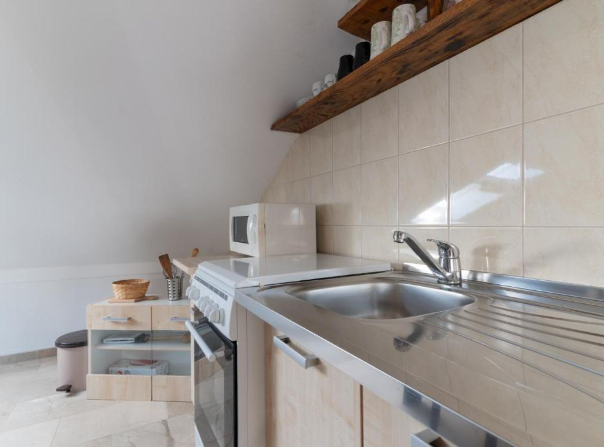 Estúdio (Studio apartment Roof) | Cozinha privada | Geladeira
