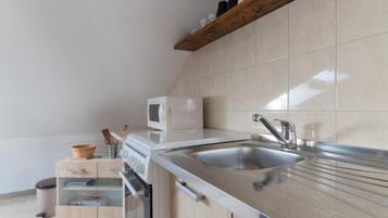 Estúdio (Studio apartment Roof) | Cozinha privada | Geladeira