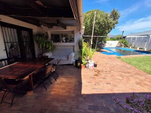 룸, 침실 1개, 흡연, 파티오 | 야외 식당