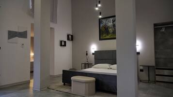 Suite monolocale Luxury, patio, vista collina