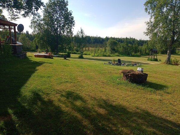 Overnattingsstedets uteområder