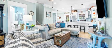 ハウス ベッド (複数台) パティオ ガーデンビュー (Sand Marino) | リビング エリア