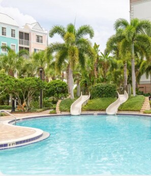 Pool - Two-Bedroom Suite at Calypso Cay Resort Florida (Kissimmee)