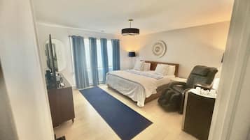 3 bedrooms, iron/ironing board, WiFi, bed sheets