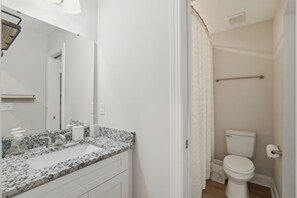 Hair dryer, towels, soap, toilet paper - Wonderful 2-bedroom house in welcoming Newton (Newton)