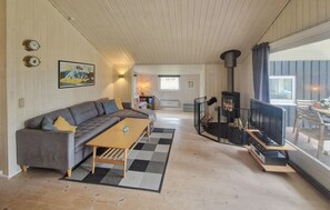 TV, fireplace - 3 bedroom cozy home in ålbæk (Ålbæk)