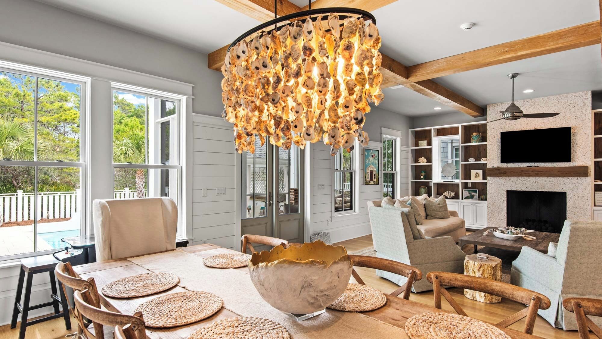 House, Multiple Beds, Pool Access, Pool View (Southern Sol) | Dining