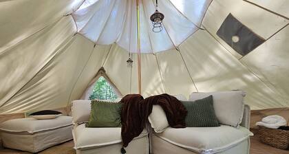 Whisper "Hollar" Secluded Luxe Glamping Retreat