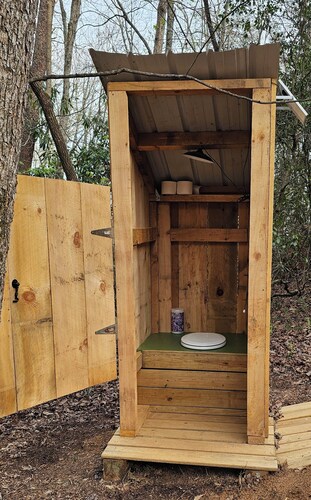 Hike-In Stargazer Tent in Secluded "Hollar"