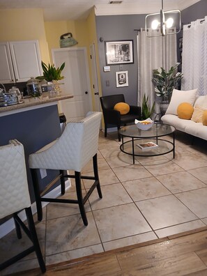 Living area -  1-private room in single occupancy house in Stone Mountain. Be My Only Guest! (Stone Mountain)