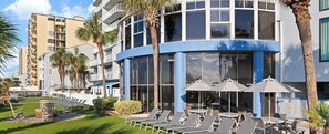 Outdoor dining - 2 BR @ Club Wyndham Westwinds -- Great Labor Day Escape (North Myrtle Beach)