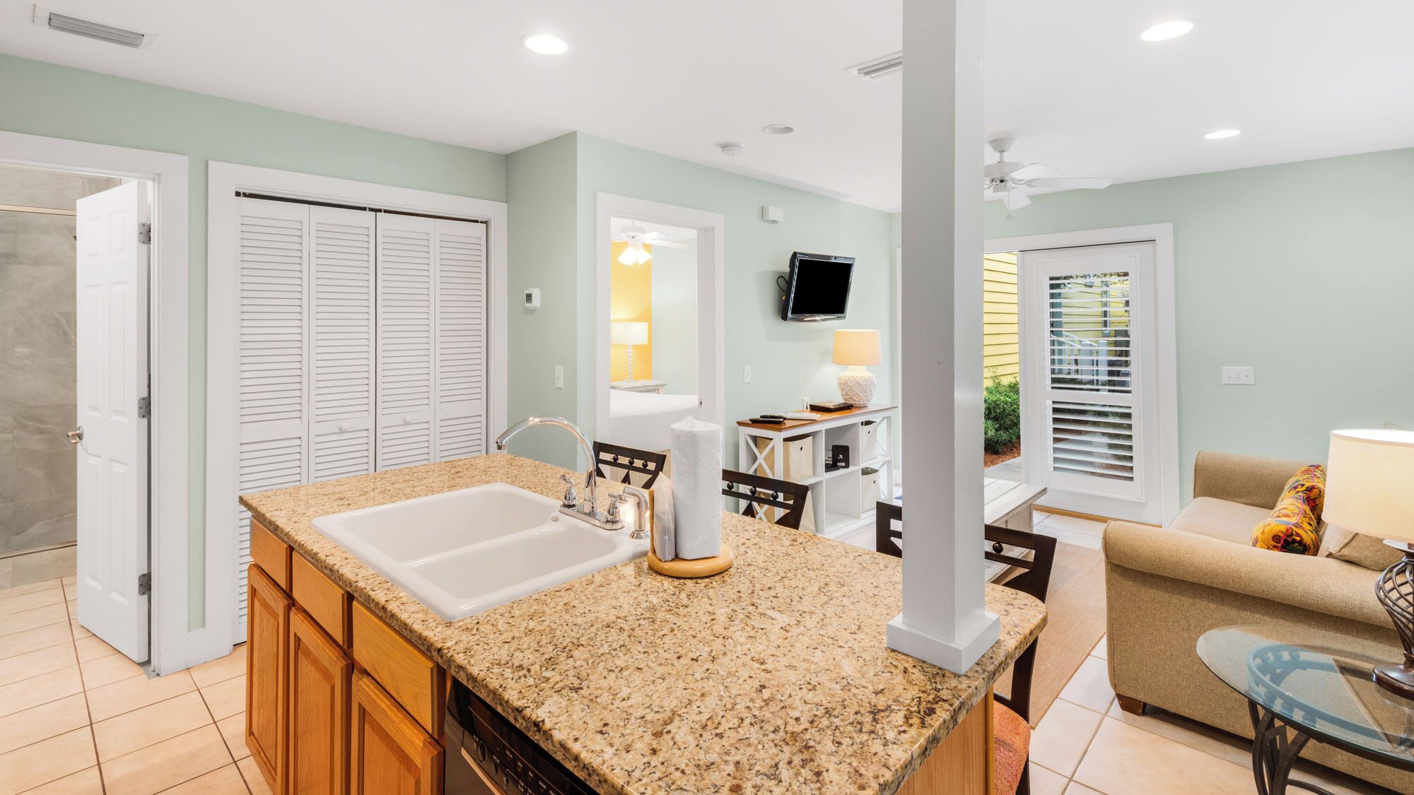 House, 1 Queen Bed with Sofa bed, Patio, Garden View (The Casita at The Lemon Drop) | Interior