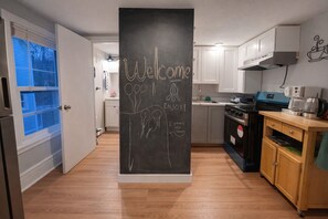 Private kitchen - Charming 2BR Near UConn & Lake: Walk to Dining in Village Center (Coventry)