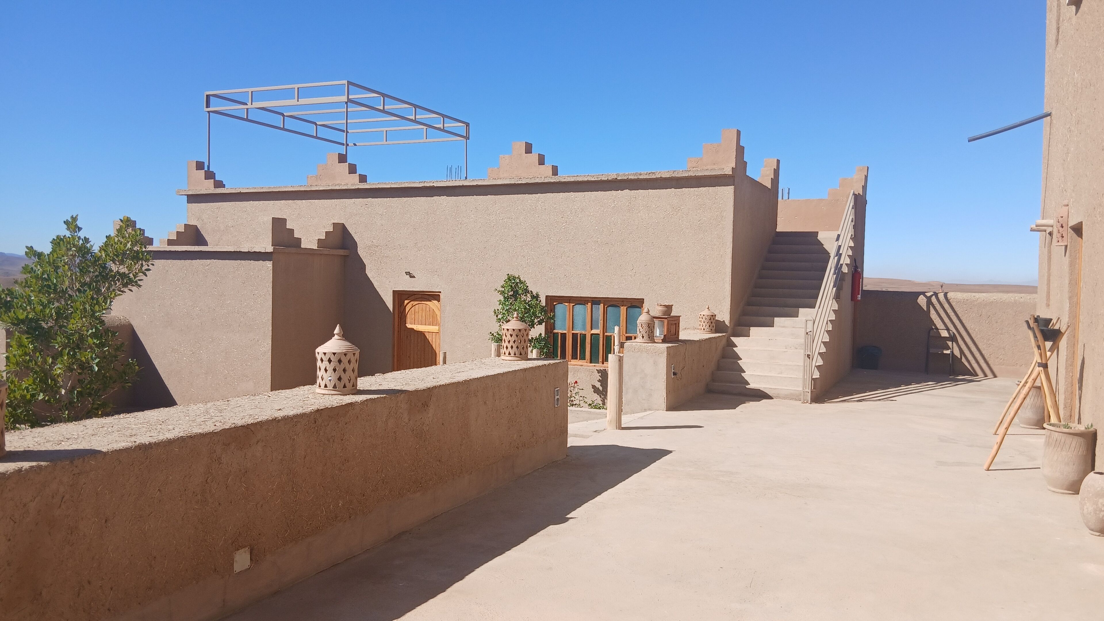 Terrain de l’hébergement 