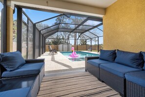 Outdoor pool, a heated pool - Heated Pool & SPA Retreat+Gameroom+ Beaches+IMG (Bradenton)