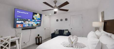 1 bedroom, WiFi, bed sheets