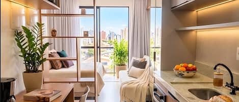 1 habitación, wifi y ropa de cama