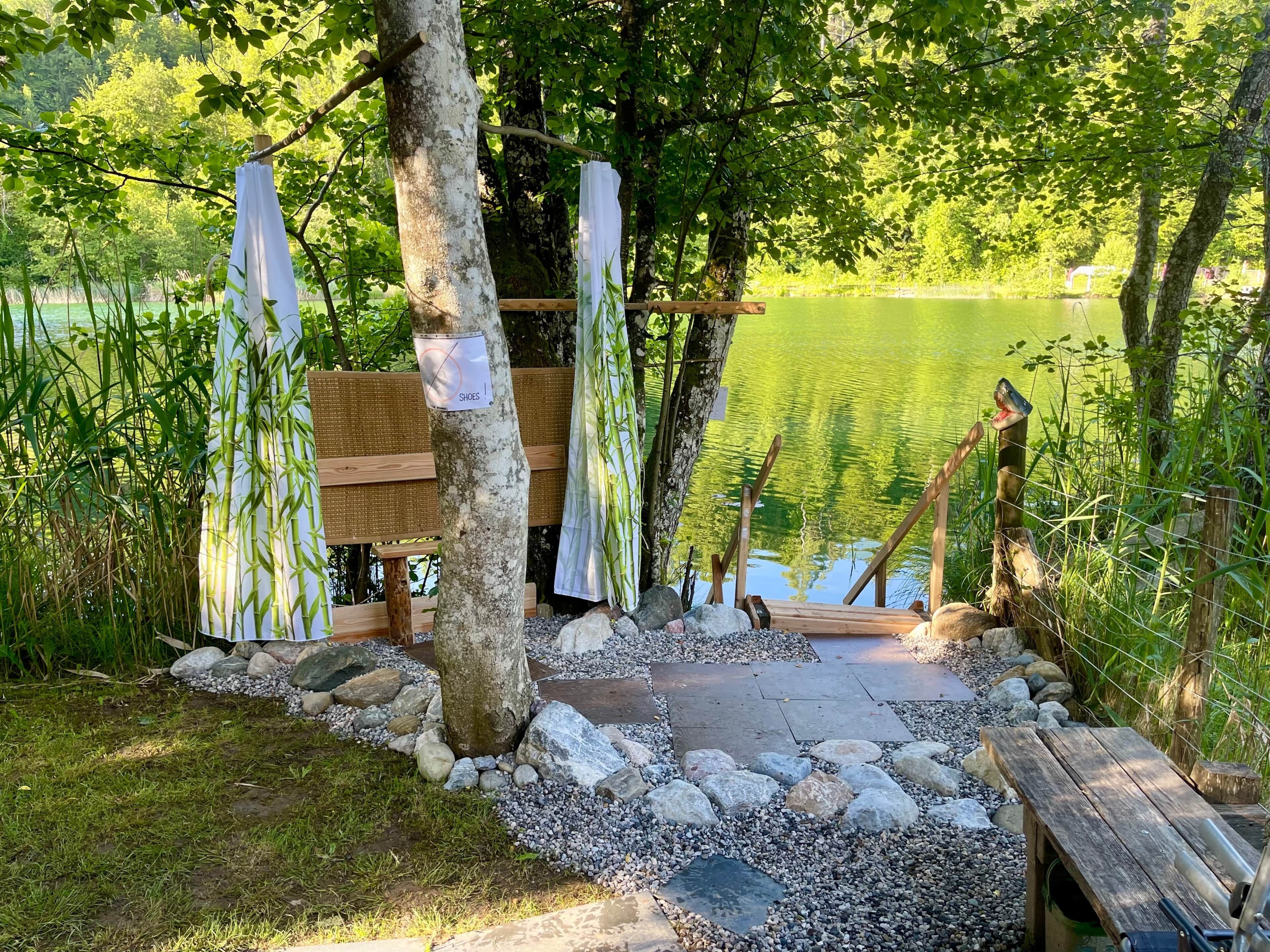Enceinte de l’hébergement