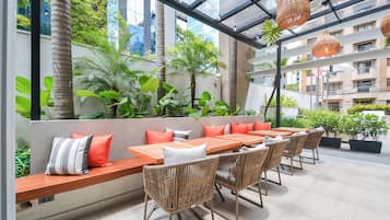 Opções para refeição ao ar livre