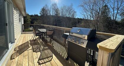 Acadia’s "Quiet Side" Retreat – Sunny 3BR/2BA w/ Private Deck & Fire Pit!
