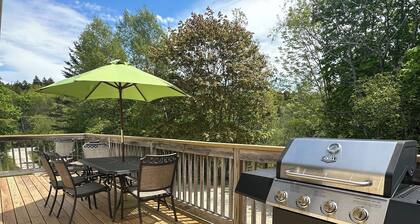 Acadia’s "Quiet Side" Retreat – Sunny 3BR/2BA w/ Private Deck & Fire Pit!