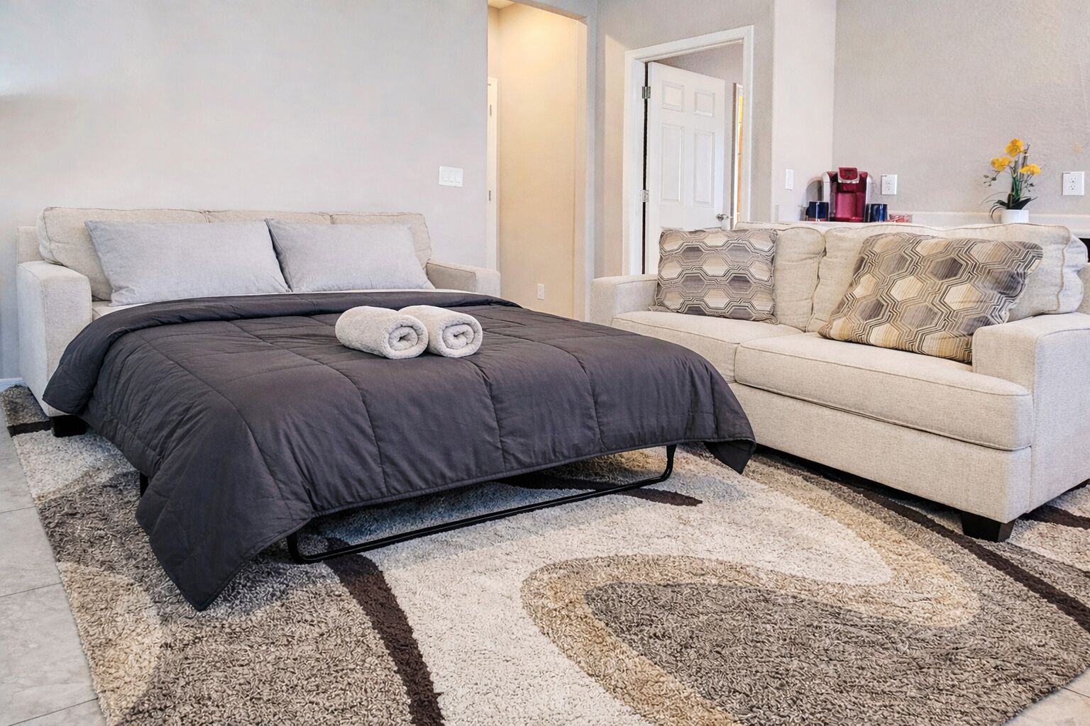 1 bedroom, iron/ironing board, free WiFi, bed sheets