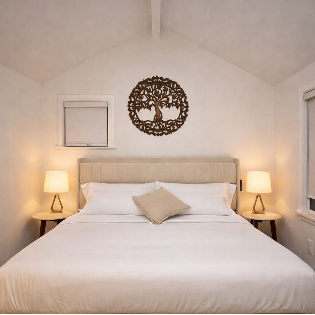 3 habitaciones, tabla de planchar con plancha, wifi y ropa de cama 