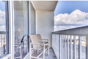 Apartment, 1 Bedroom, Accessible, Private Pool | Balcony - Oceanfront Condo Daytona Beach (Daytona Beach)