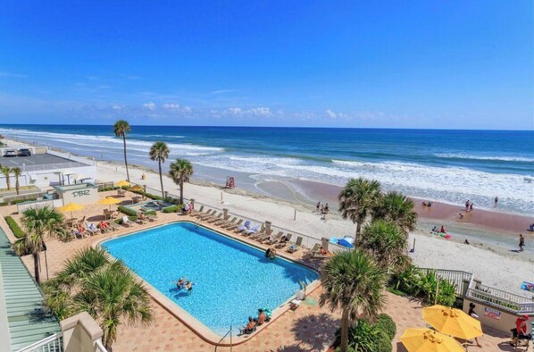 Apartment, 1 Bedroom, Accessible, Private Pool | Pool - Oceanfront Condo Daytona Beach (Daytona Beach)