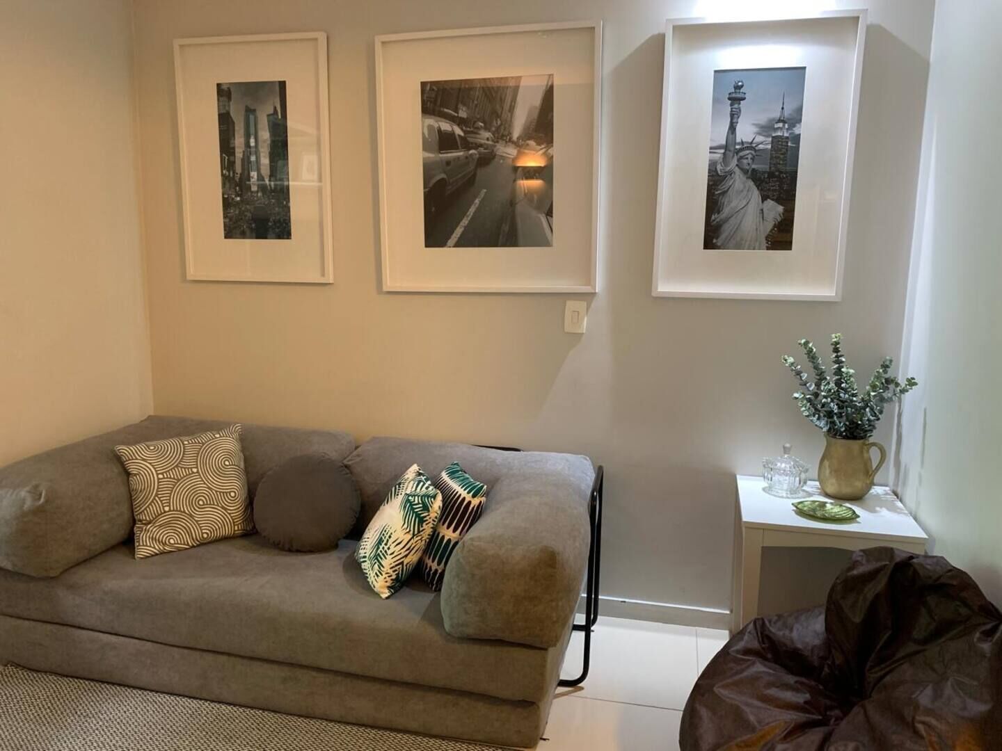 Appartement Design, vue ville | Coin séjour