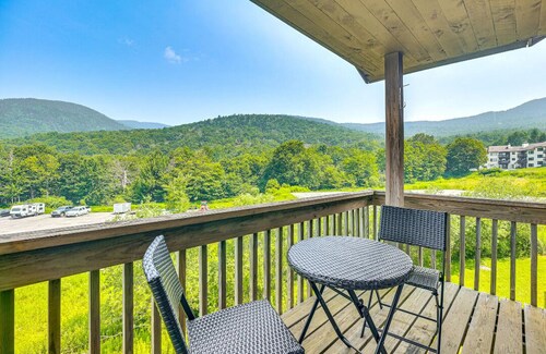 Cozy mountain condo on family run ski resort, hiking, biking and more. Pets Ok