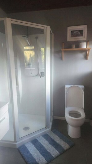 Bathroom - Romantic Log Cabin Retreat with outdoor bath set amongst the trees (Waitakere City)