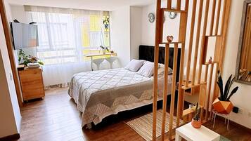 1 Schlafzimmer, Bügeleisen/Bügelbrett, WLAN, Bettwäsche