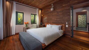 Egyptian cotton sheets, premium bedding, down duvets, memory-foam beds