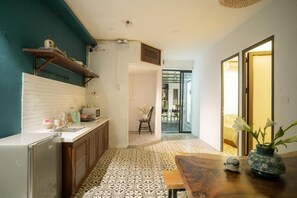 Monolocale Basic, balcone | Cucina privata