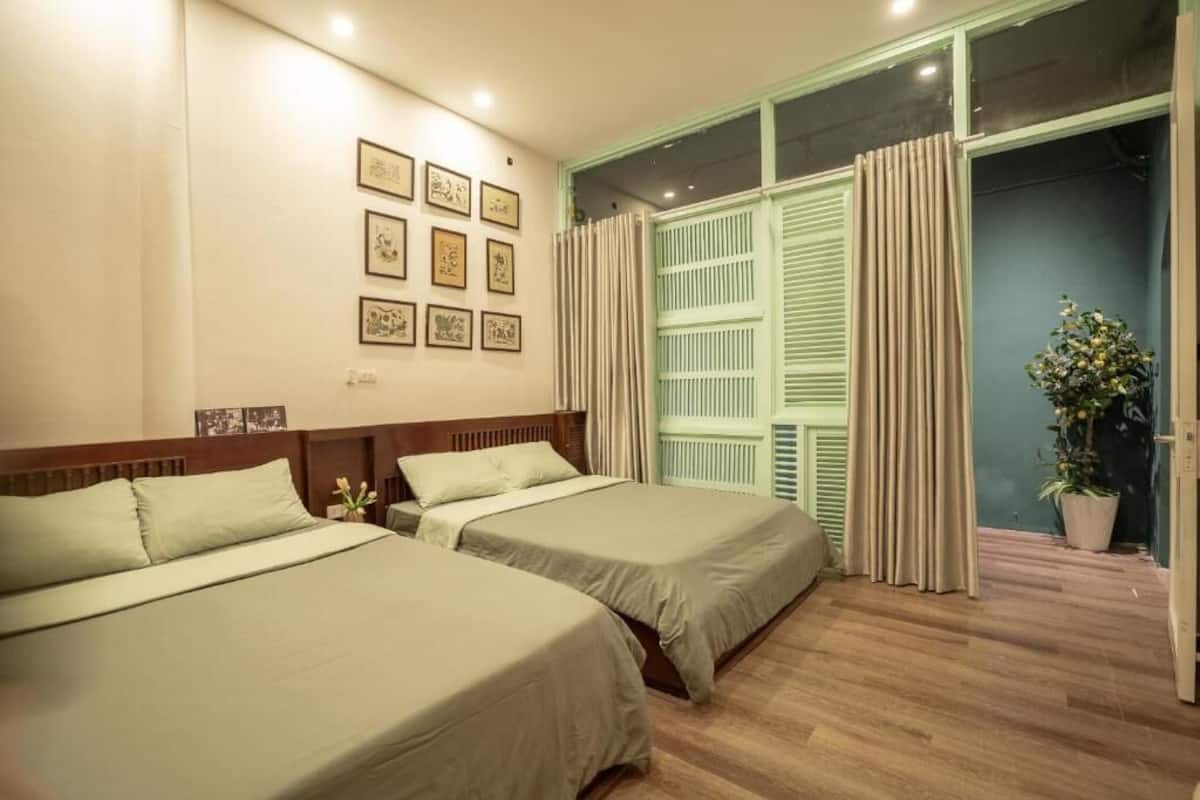 基本開放式客房, 露台